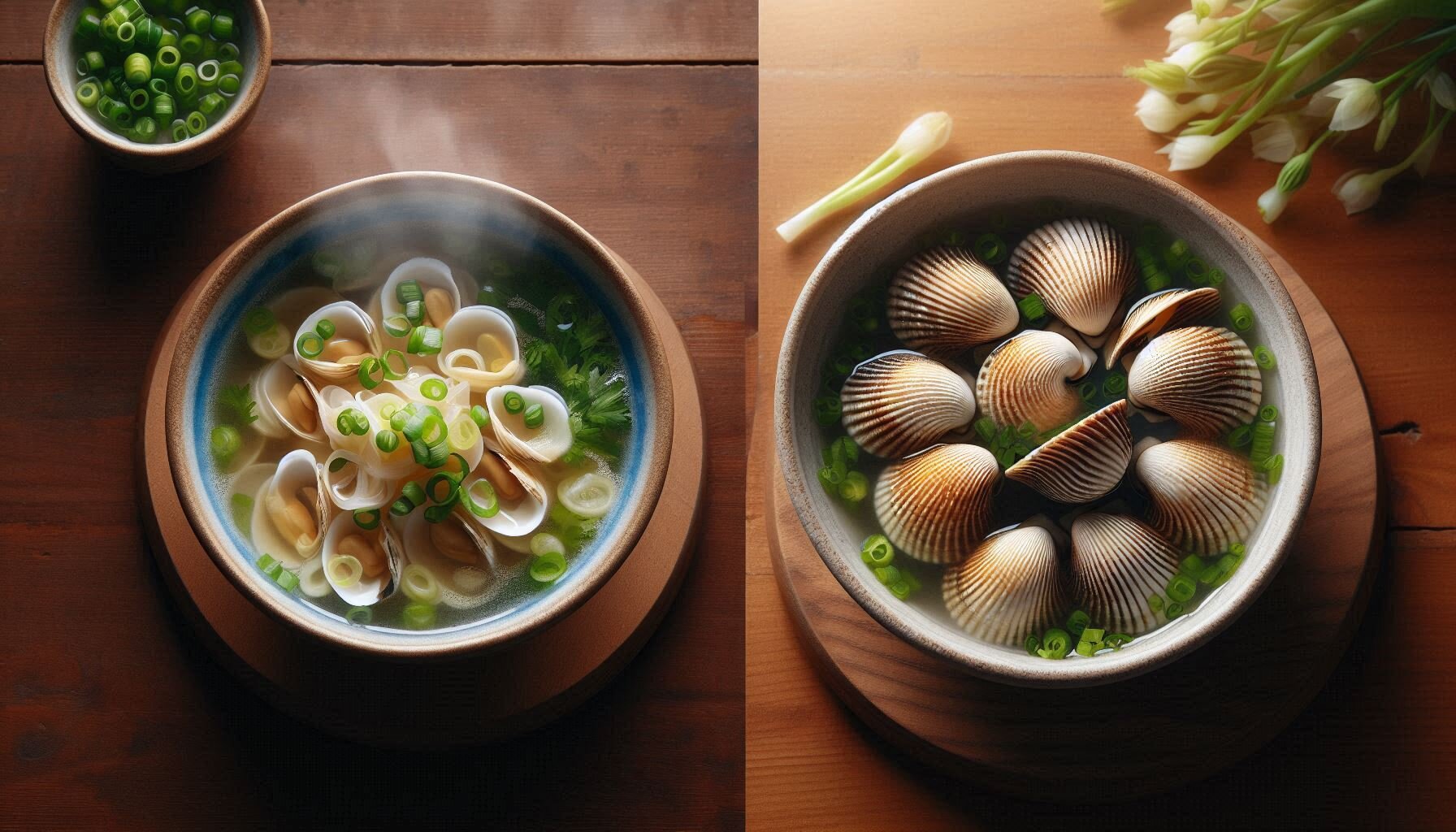 インスタントのしじみ汁 生のしじみ汁 比較