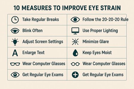 眼精疲労を改善する対策10選